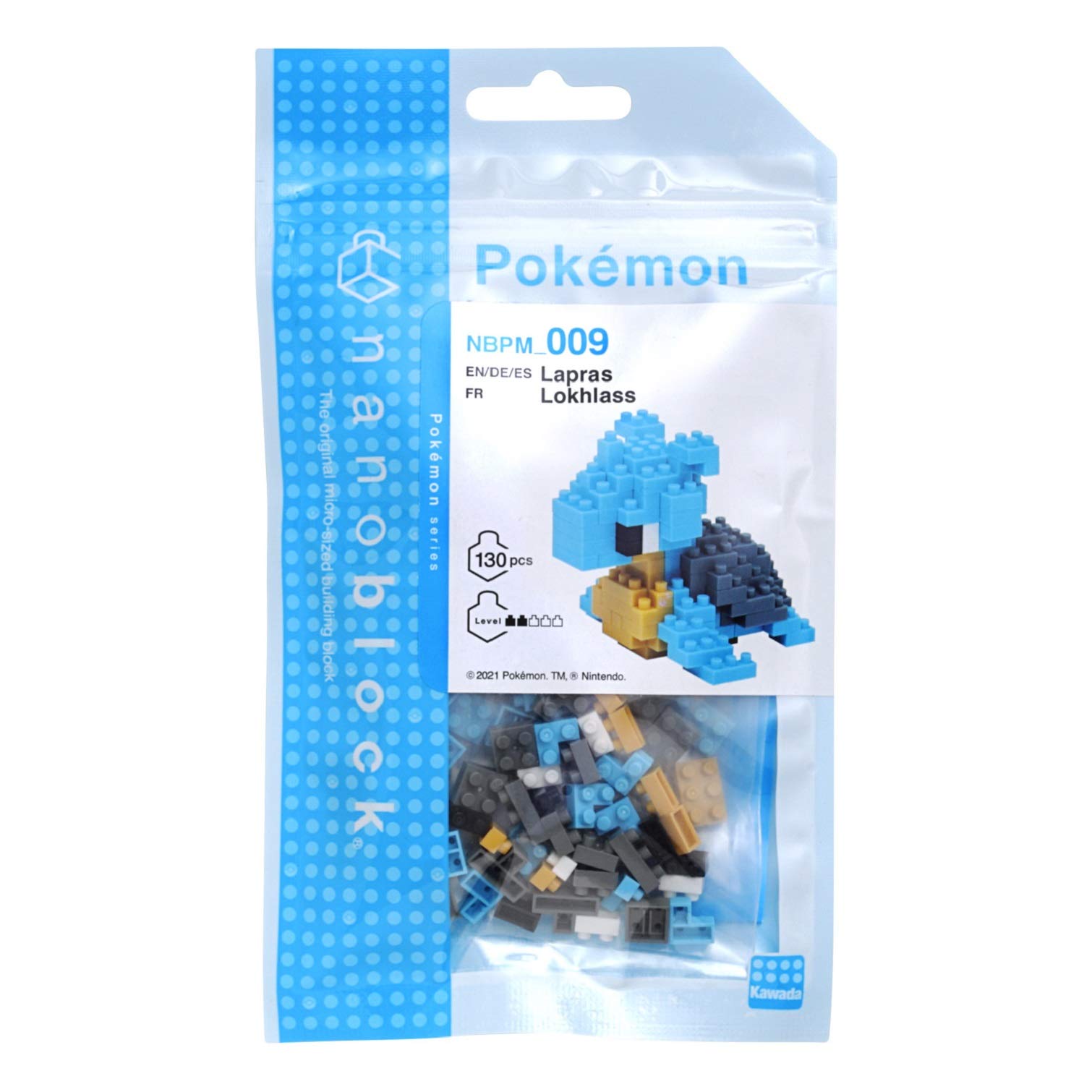 NanoBlock Lapras Pokémon Series Building Kit