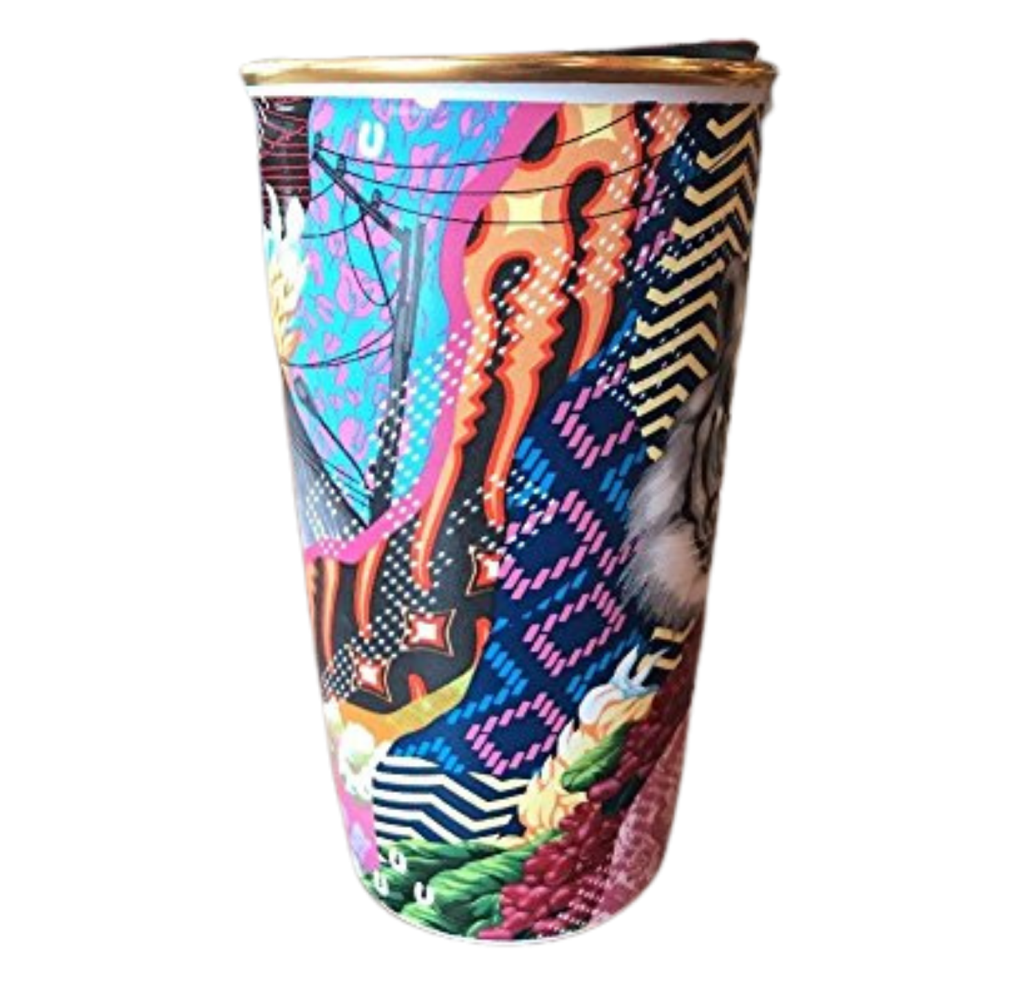Starbucks Tristan Eaton Ceramic Double Wall Tiger Artist Edition, 12 Oz