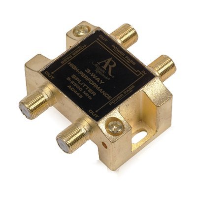 Acoustic Research 3-Way Video Splitter AC443