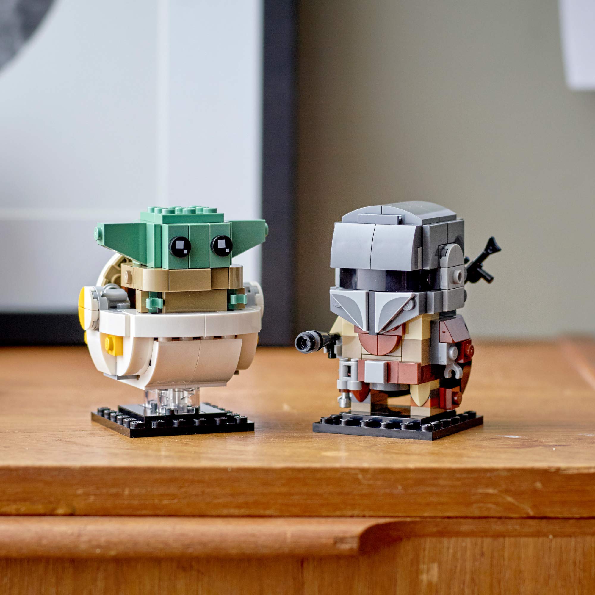 LEGO BrickHeadz Star Wars The Mandalorian & The Child 75317 Building Kit (295 Pieces)