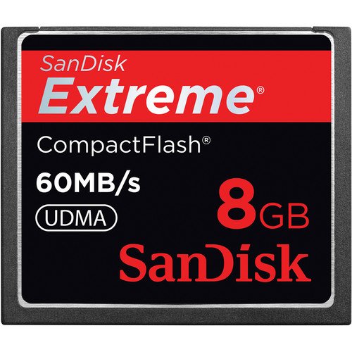 Sandisk 8GB CF Extreme 60MB/s (SDCFX-008G-A61/X46)