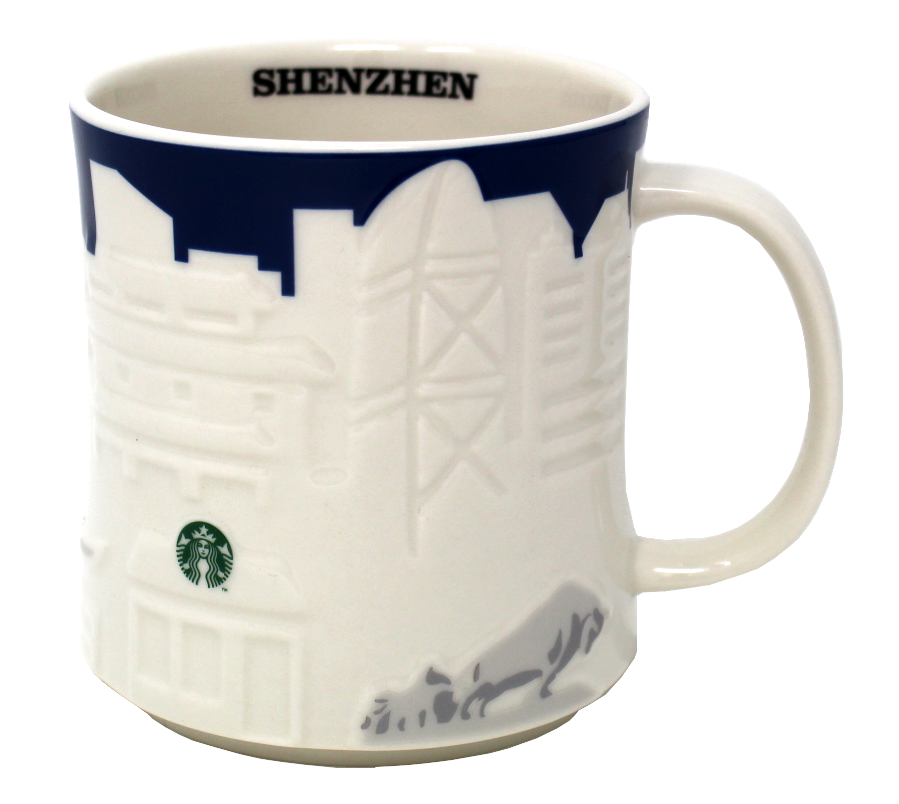 Starbucks Collector Relief Series Shenzhen Mug, 16 Oz