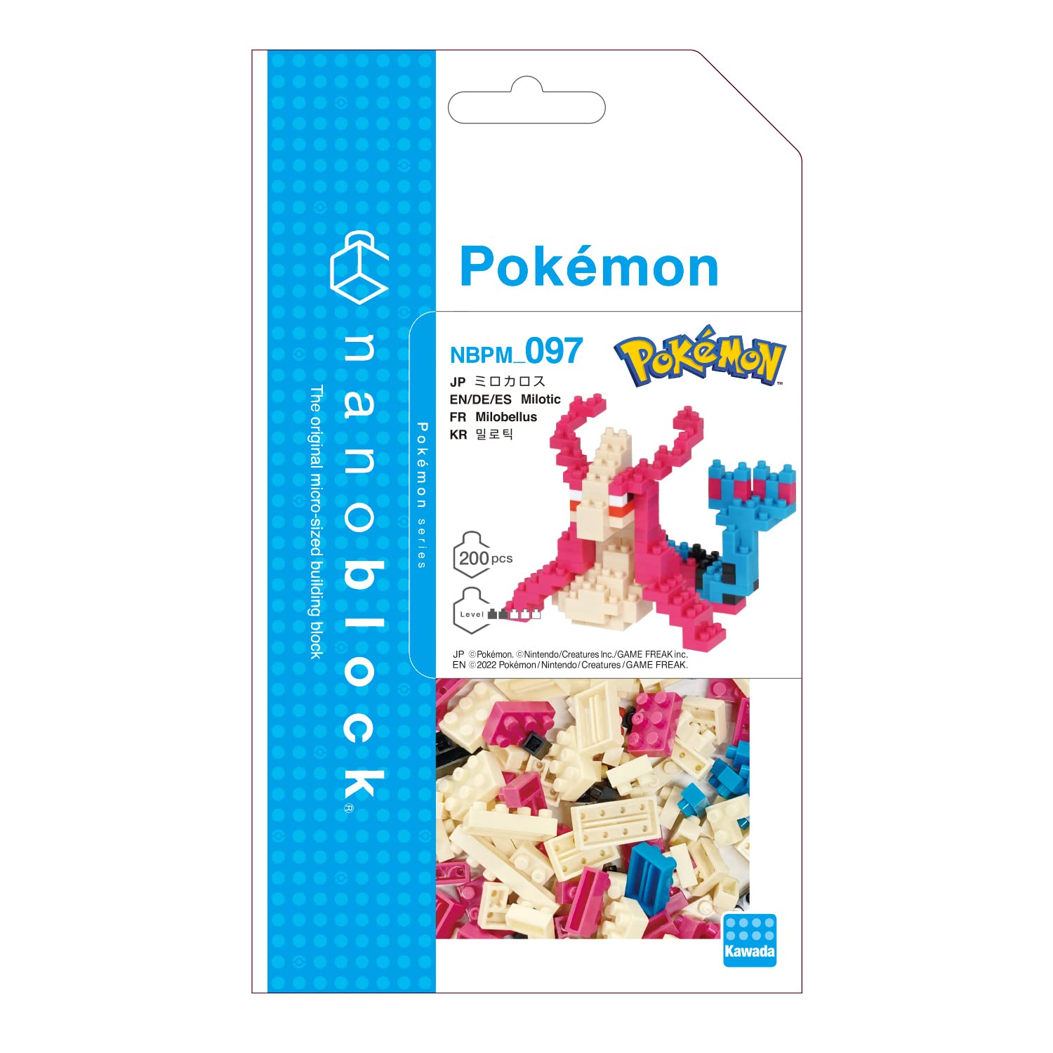 nanoblock - Pokémon - Milotic, Pokémon Series Building Kit