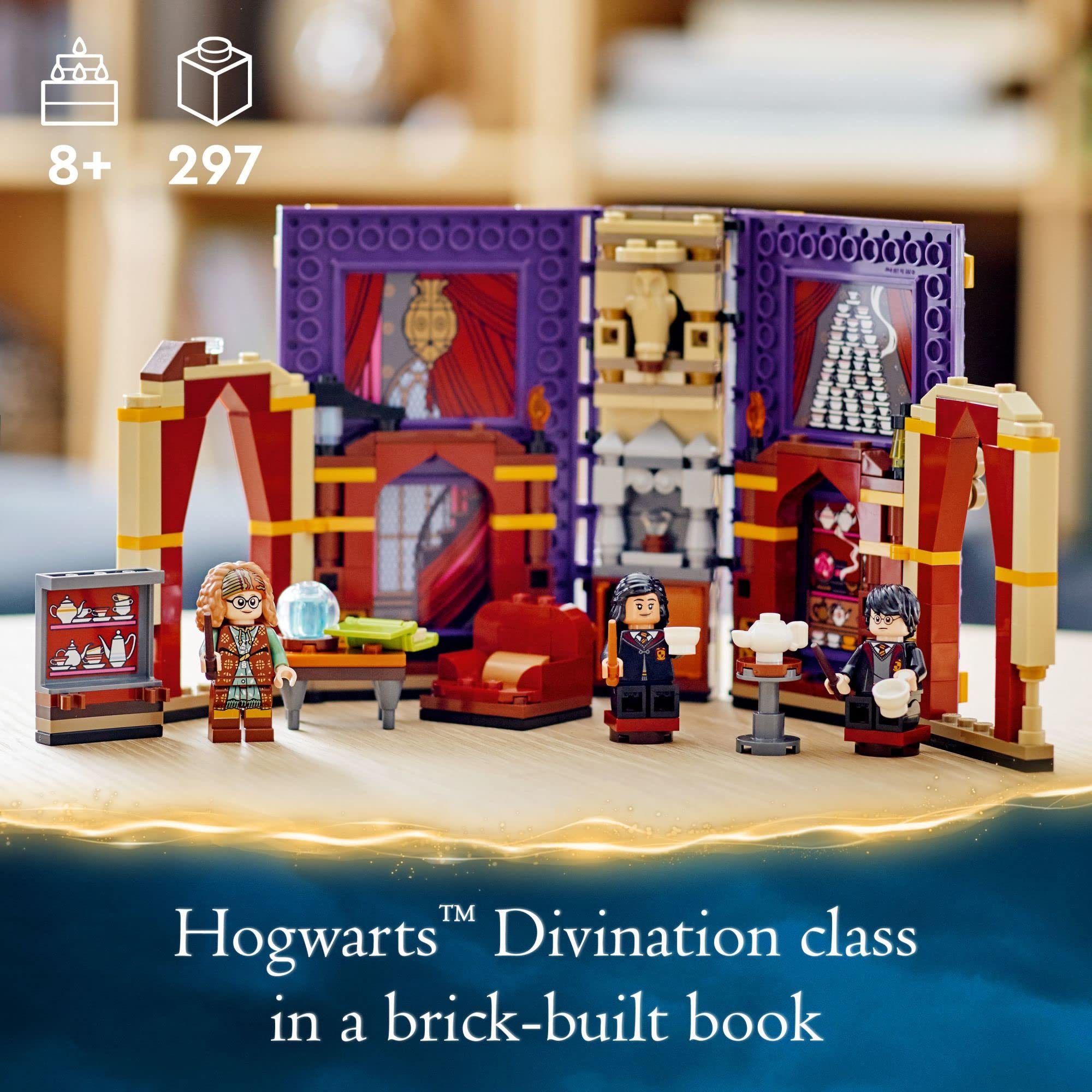 LEGO Harry Potter Hogwarts Moment: Divination Class 76396 Building Kit; Collectible Classroom Playset for Ages 8+ (297 Pieces)