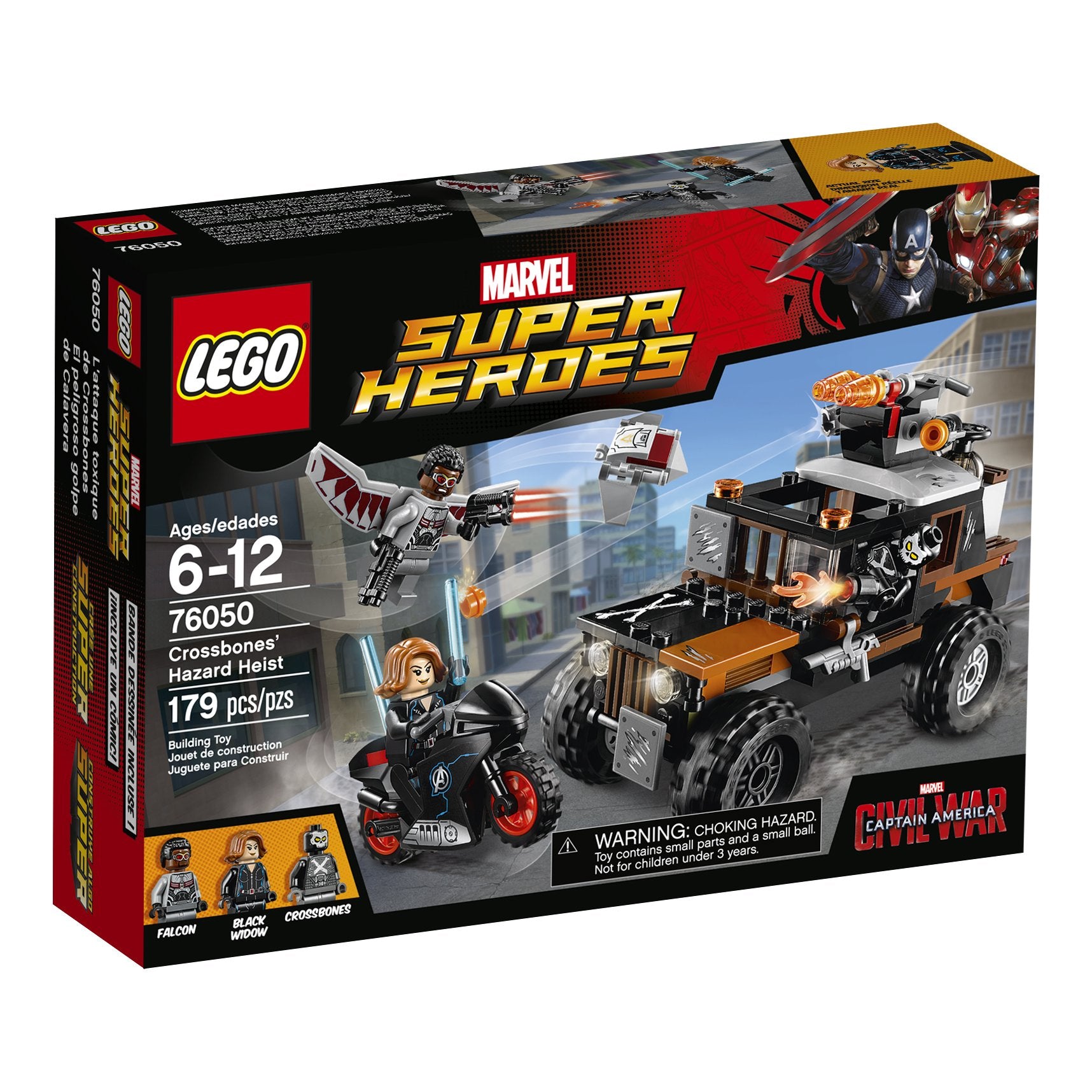 LEGO Super Heroes Crossbones Hazard Heist 76050 (Like New, Open Box)