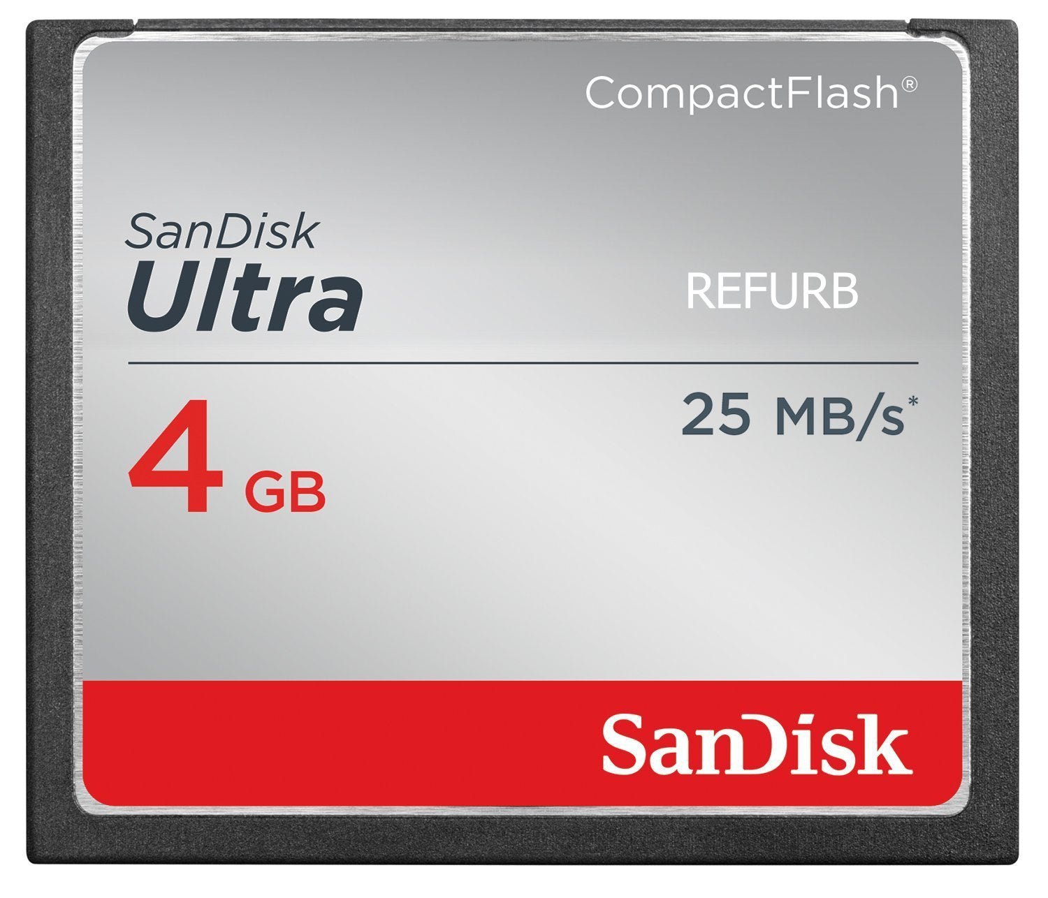 SanDisk ULTRA 4GB CompactFlash CF Card 25MB/s- SDCFHS-004G-G46 (Certified Refurbished)