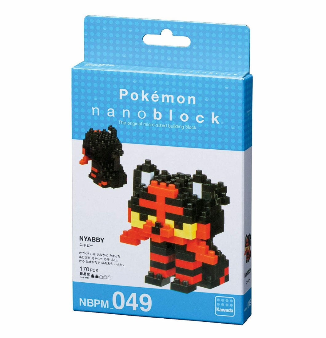 nanoblock - Pokemon - Litten, Pokemon Series Building Kit