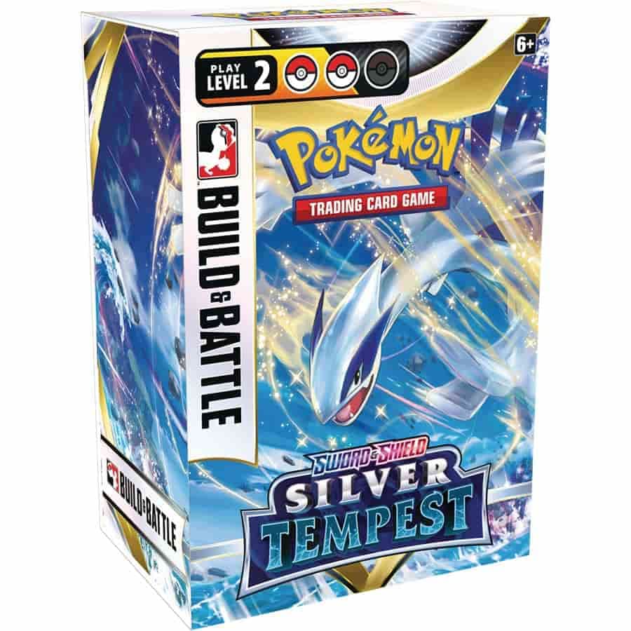 POKEMON TCG: Sword and Shield Silver Tempest Build and Battle
