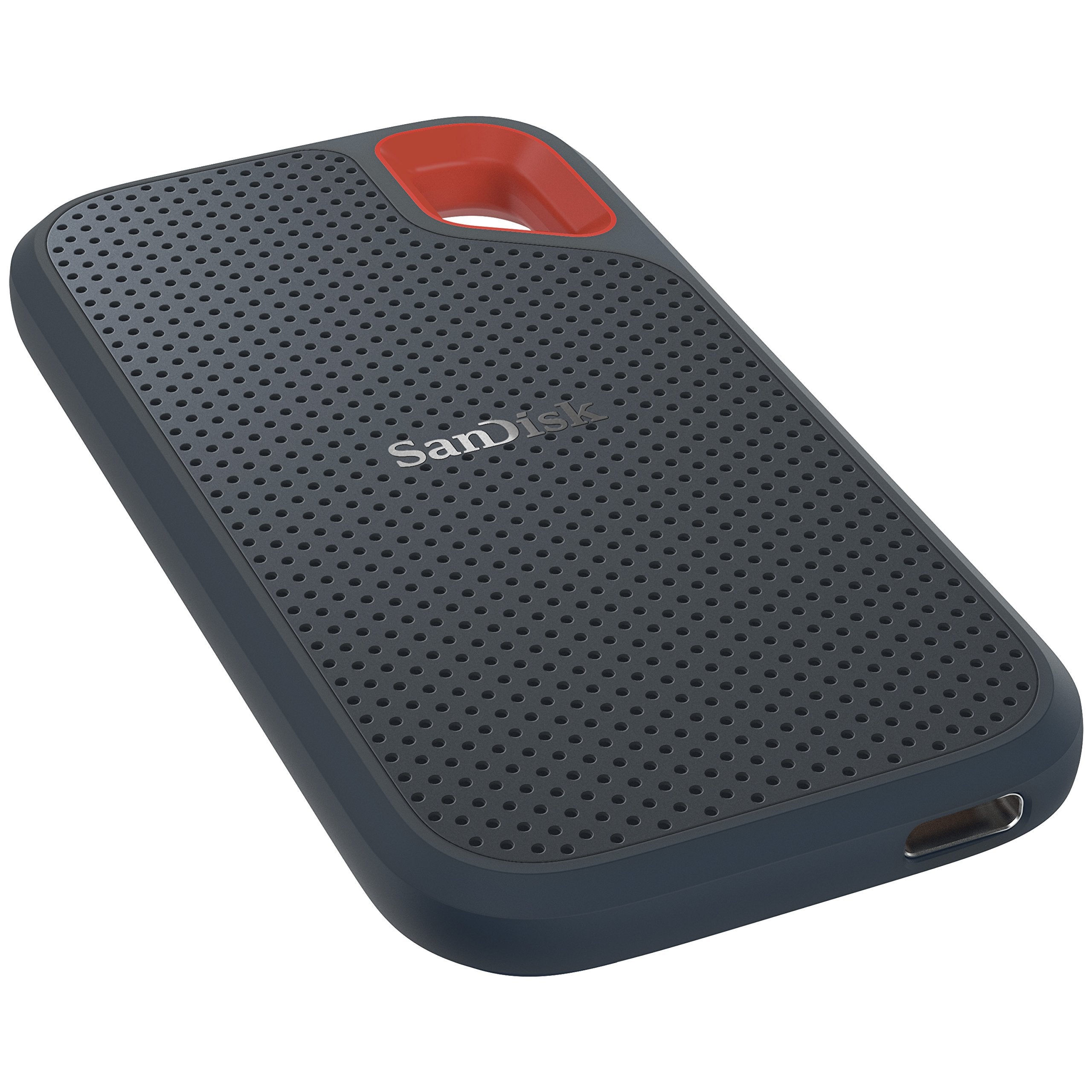SanDisk 250GB Extreme Portable External SSD - Up to 550MB/s - USB-C, USB 3.1 - SDSSDE60-250G-G25 (Like New, Open Box)