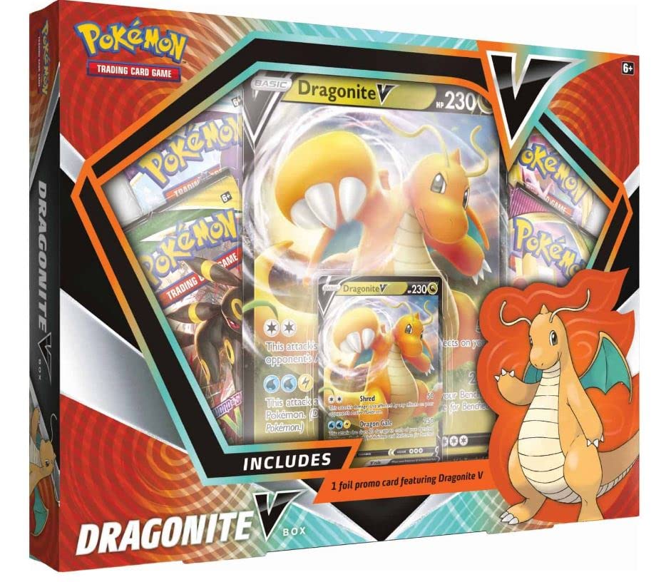 Pokémon TCG: Dragonite V Box or Hoopa V Box