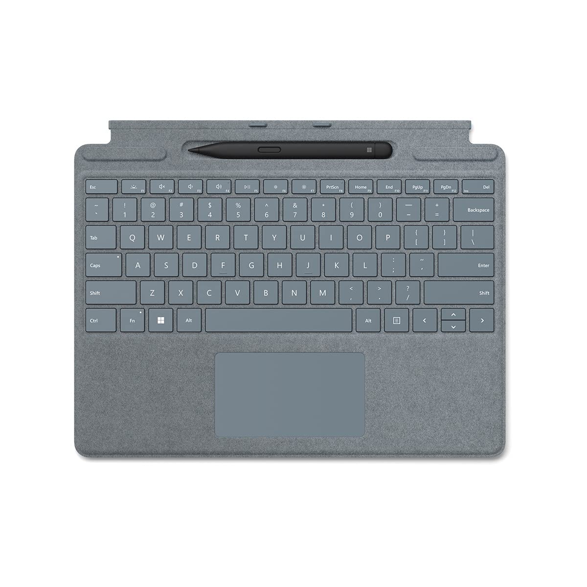 Microsoft Surface Pro 8 Signature Keyboard with Microsoft Surface Slim Pen 2 - Ice Blue (Open Box, Like New)