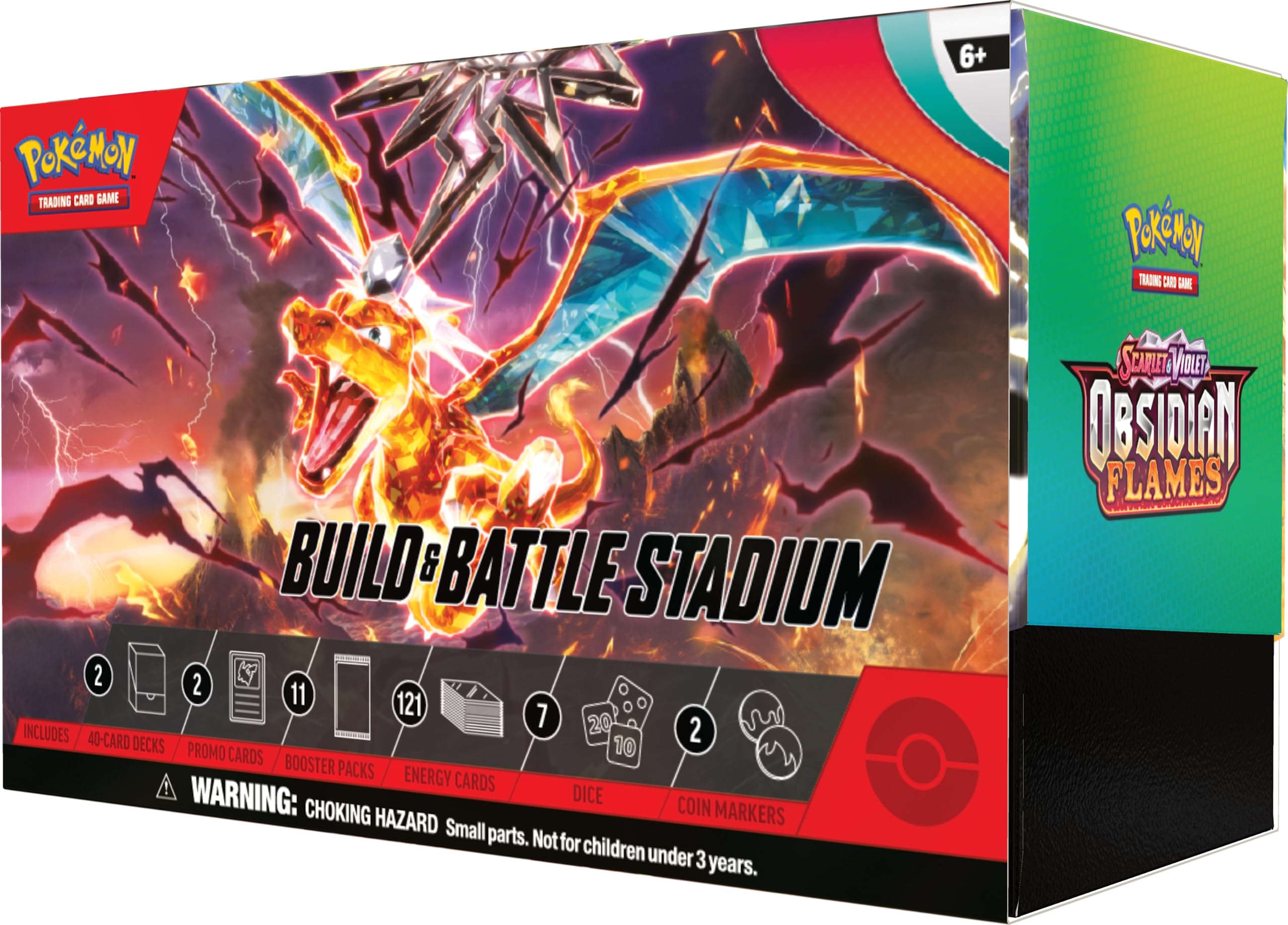 Pokemon Scarlet & Violet Obsidian Flames Build & Battle Stadium