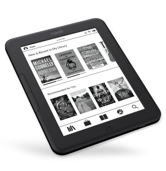Barnes & Noble NOOK Glowlight 4e eReader | 6" Touchscreen | 8GB | Black | BNRV1000