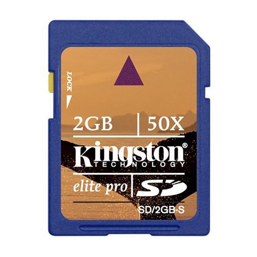 Kingston 2 GB Elite Pro Secure Digital Memory Card ( SD/2GB-S )