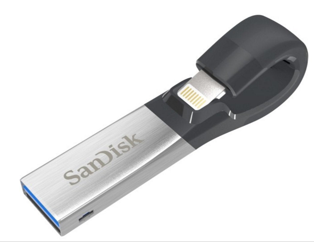 SanDisk 128GB iXpand Lightning USB 3.0 Flash Drive