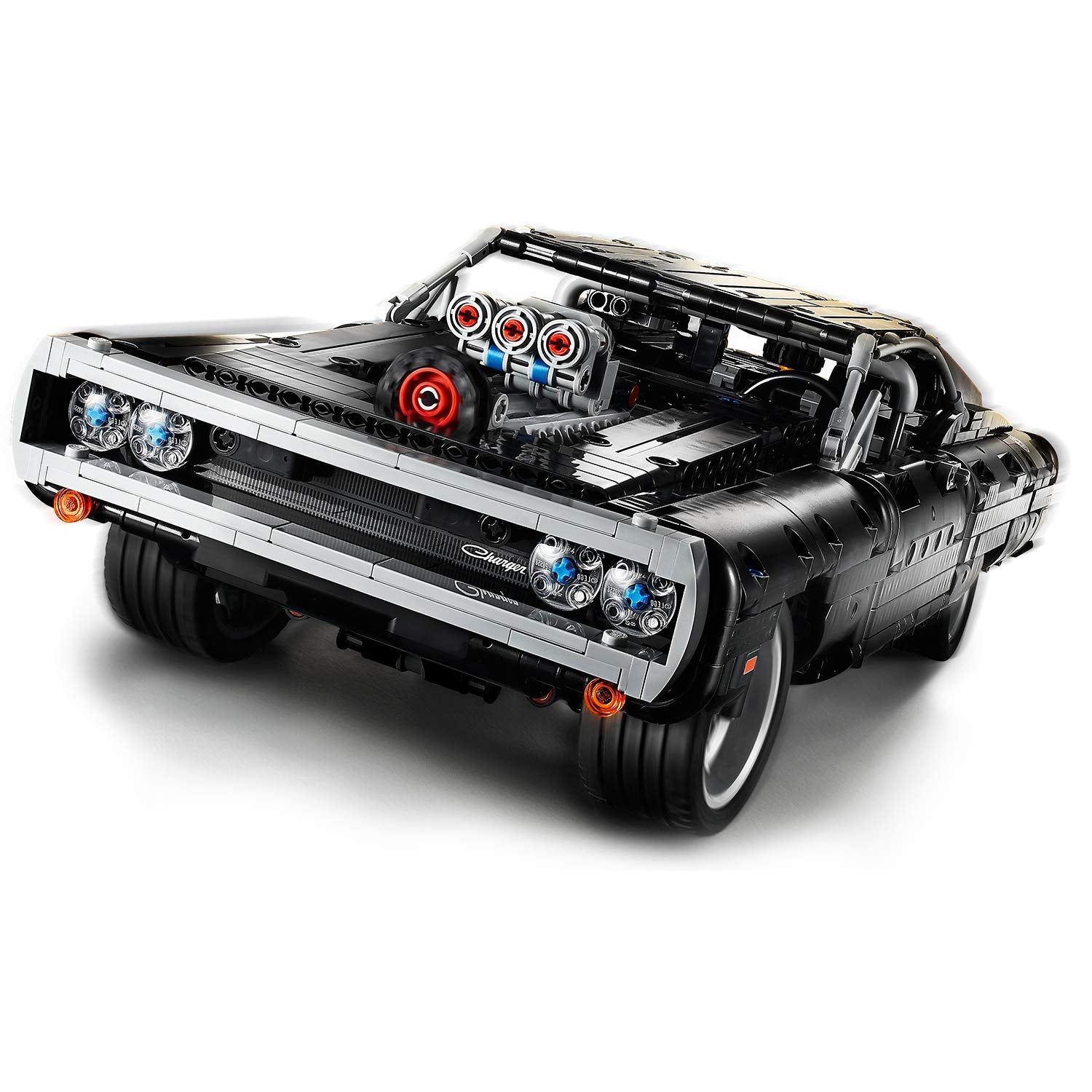 LEGO Technic Fast & Furious Dom’s Dodge Charger 42111 Race Car Building Set, New 2020 (1,077 Pieces)