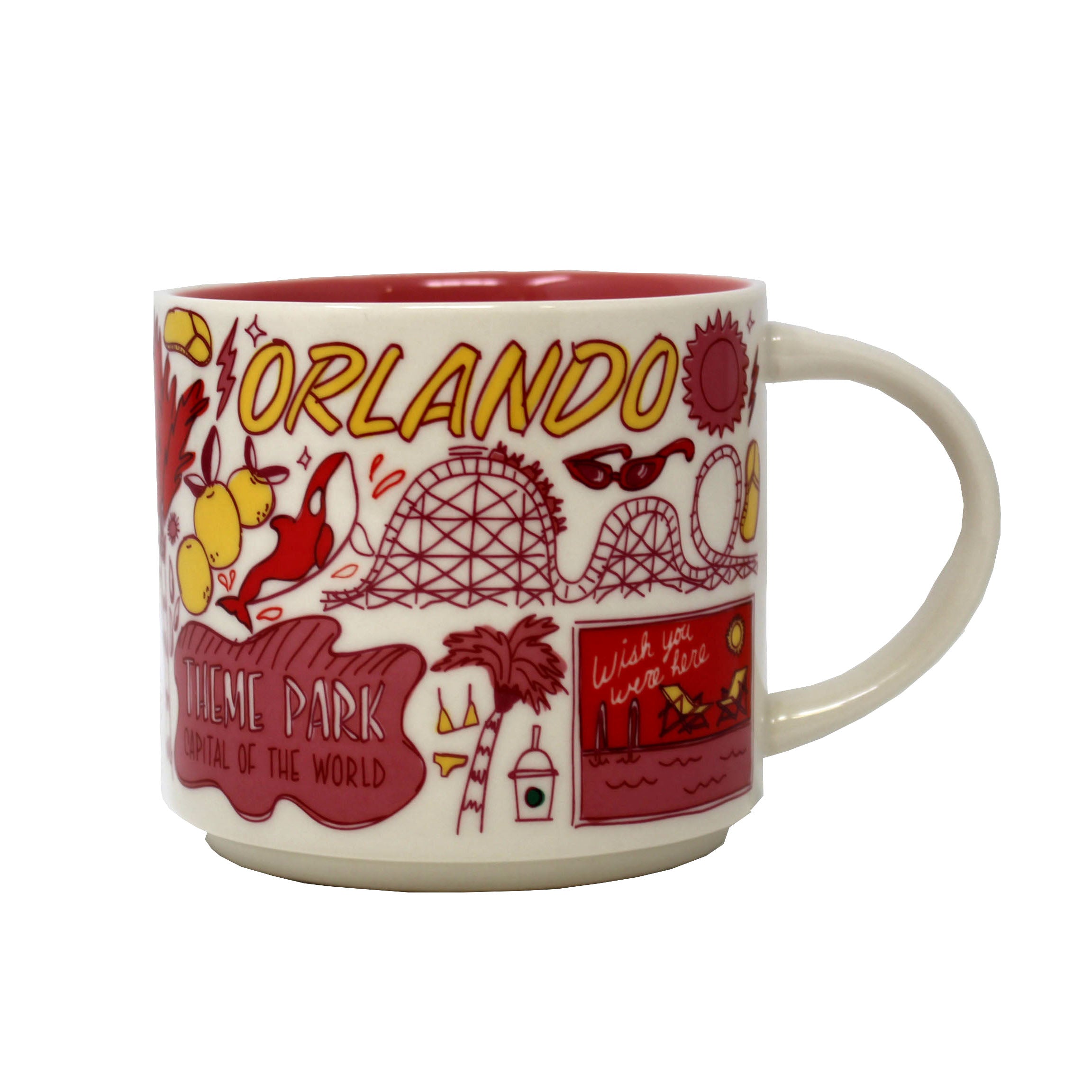 Starbucks Been There Series Orlando Ceramic Mug, 14 Oz