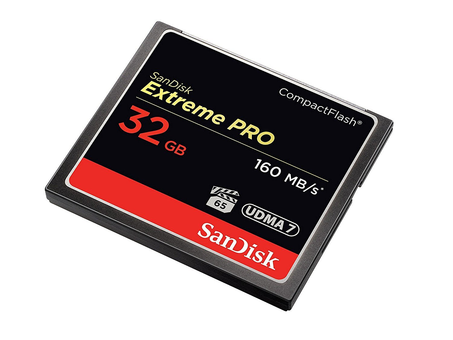 SanDisk Extreme PRO 32GB CompactFlash Memory Card UDMA 7 Speed Up To 160MB/s SDCFXPS-032G-X46 (OPEN BOX, LIKE NEW)