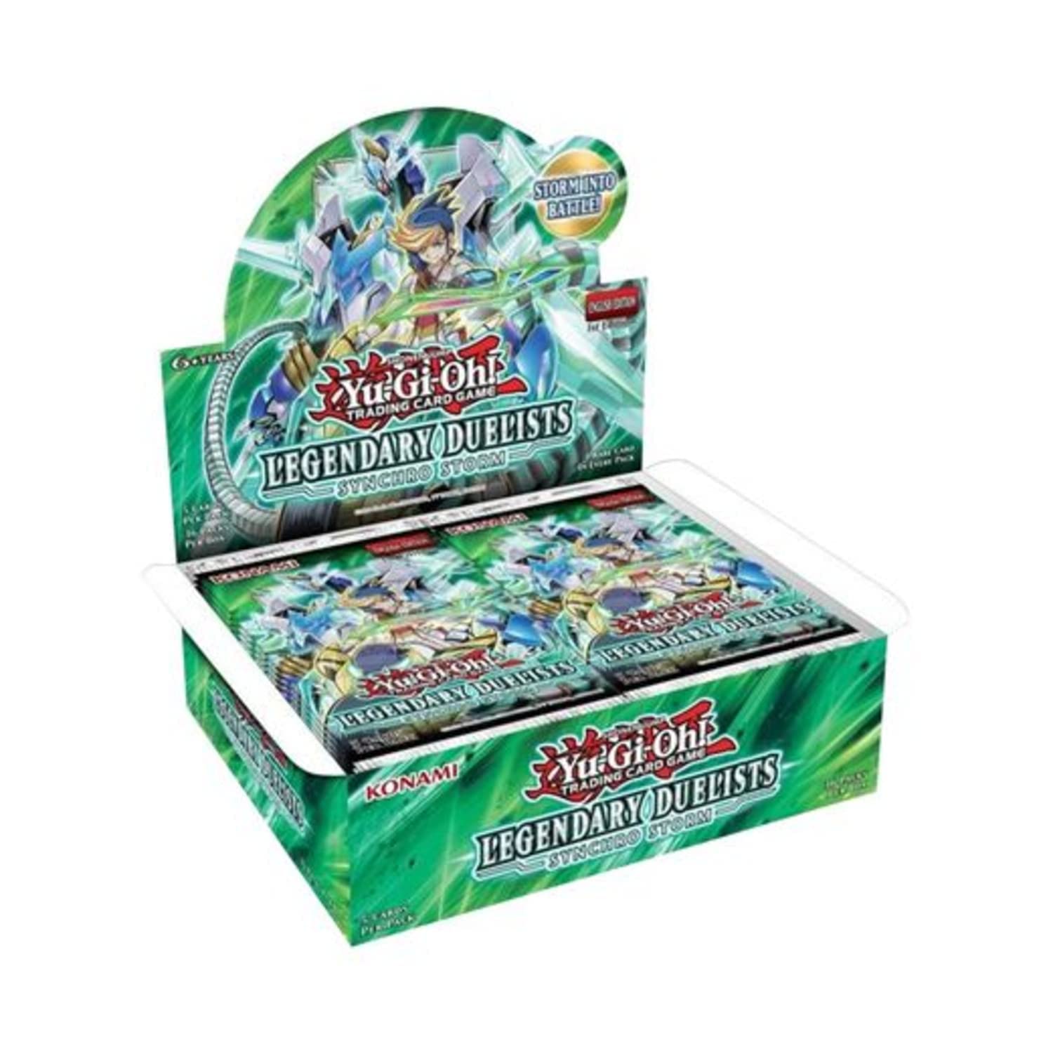 Yugioh Legendary Duelists Synchro Storm Booster Box - 36 Packs
