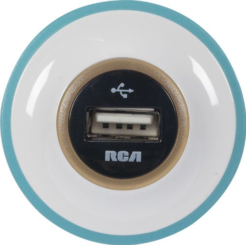 RCA USBNLTR Night Glow USB Home/Travel Charger