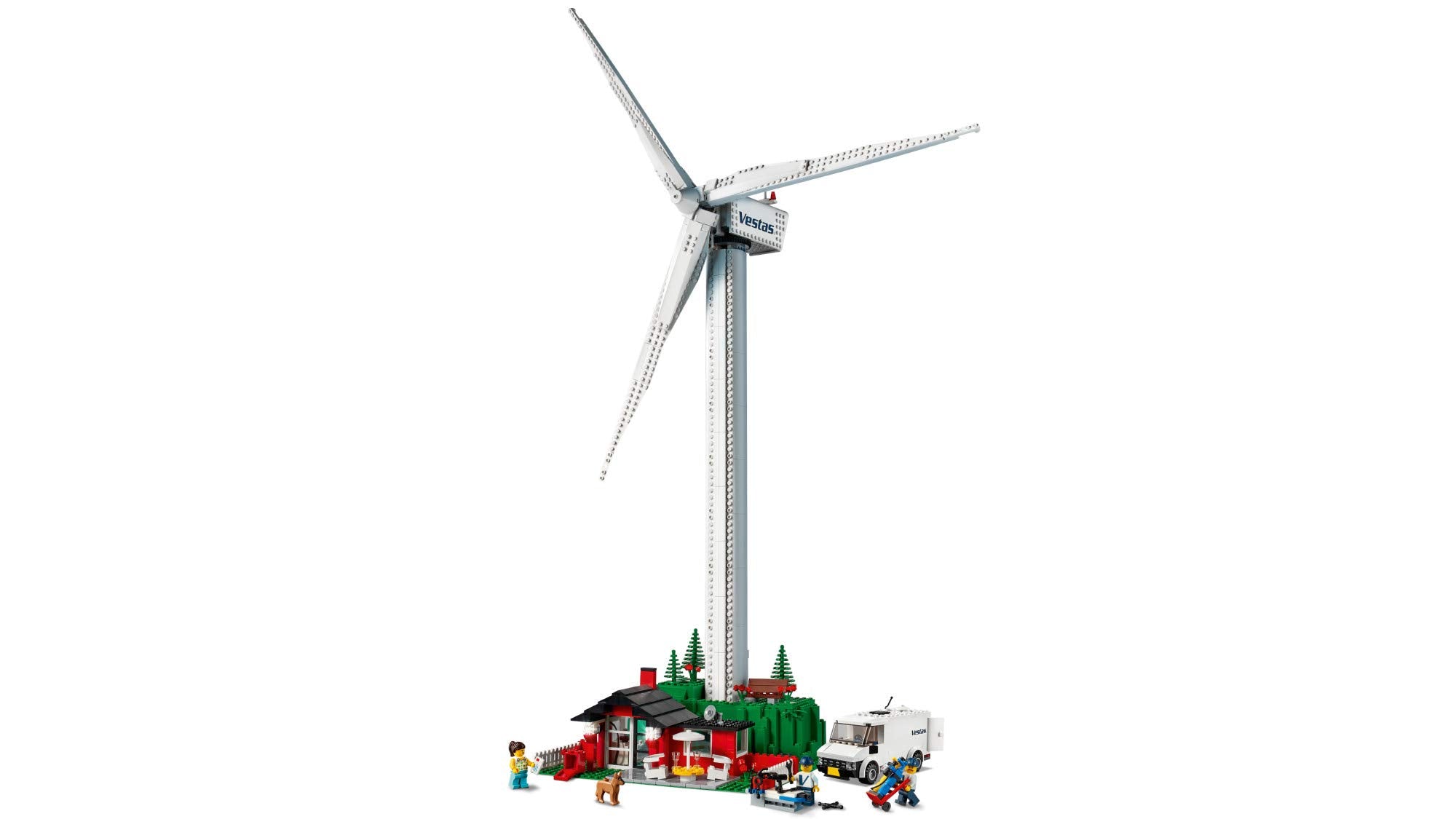 LEGO Creator Expert Vestas Wind Turbine 10268 Building Kit (826 Pieces)
