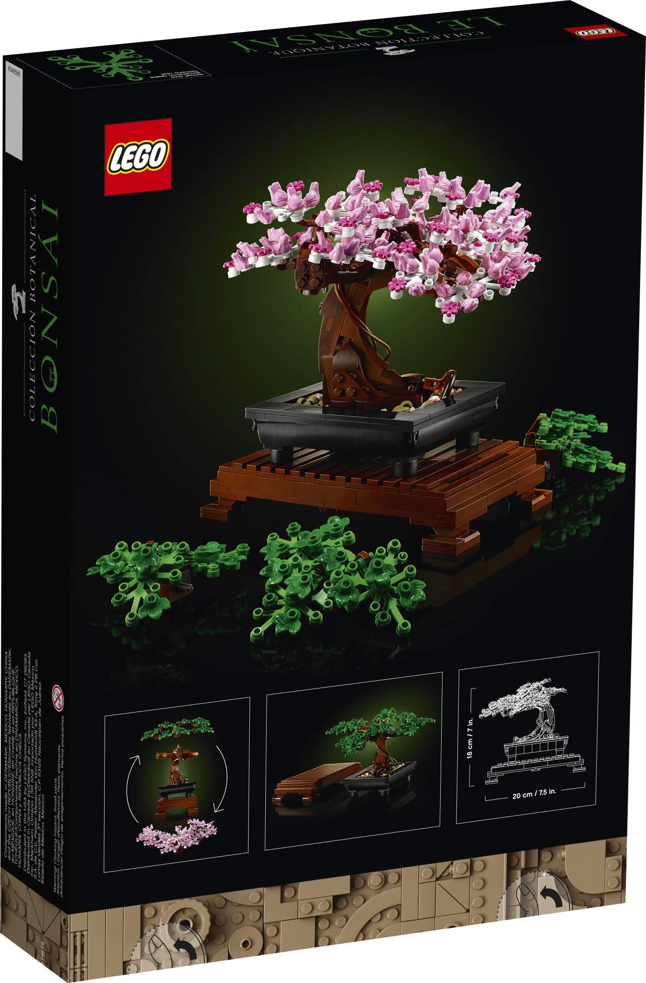LEGO Bonsai Tree 10281 Building Kit, a Building Project to Focus The Mind with a Beautiful Display Piece to Enjoy (878 Pieces) (Like New, Open Box)