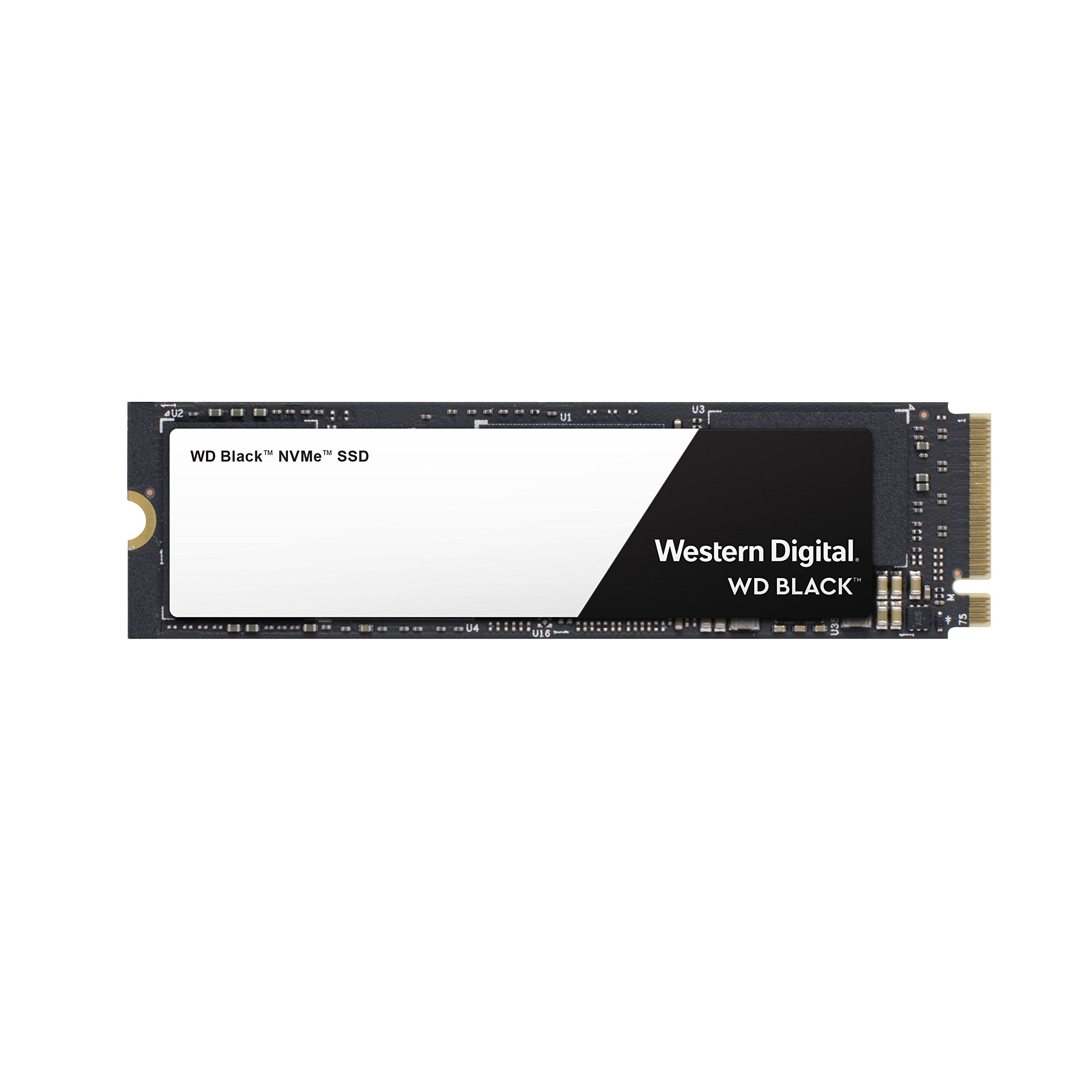 WD Black 500GB High-Performance NVMe PCIe Internal SSD - M.2 2280, 8 Gb/s - WDS500G2X0C (Open Box, Like New)