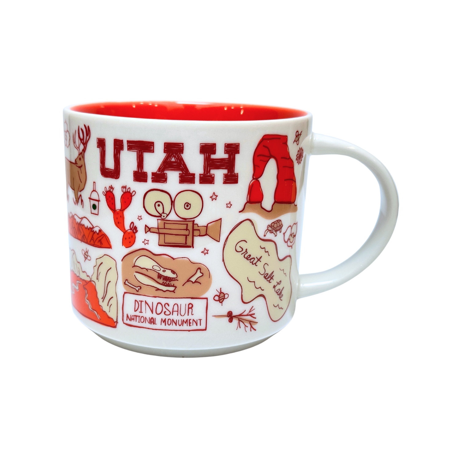 Starbucks Been There Series Utah Ceramic Mug, 14 Oz