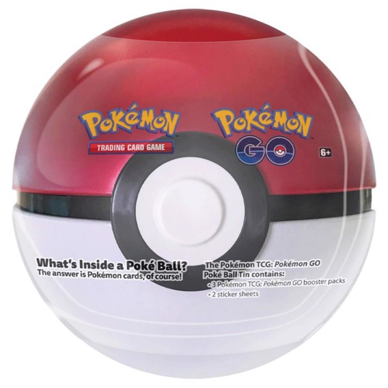 Pokemon TCG: Pokemon Go Poke Ball Tin - Red