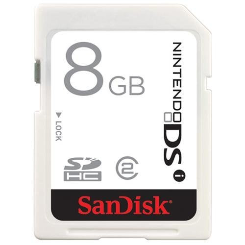 Sandisk 8GB SDHC Gaming for DSi (SDSDG-008G-A11)