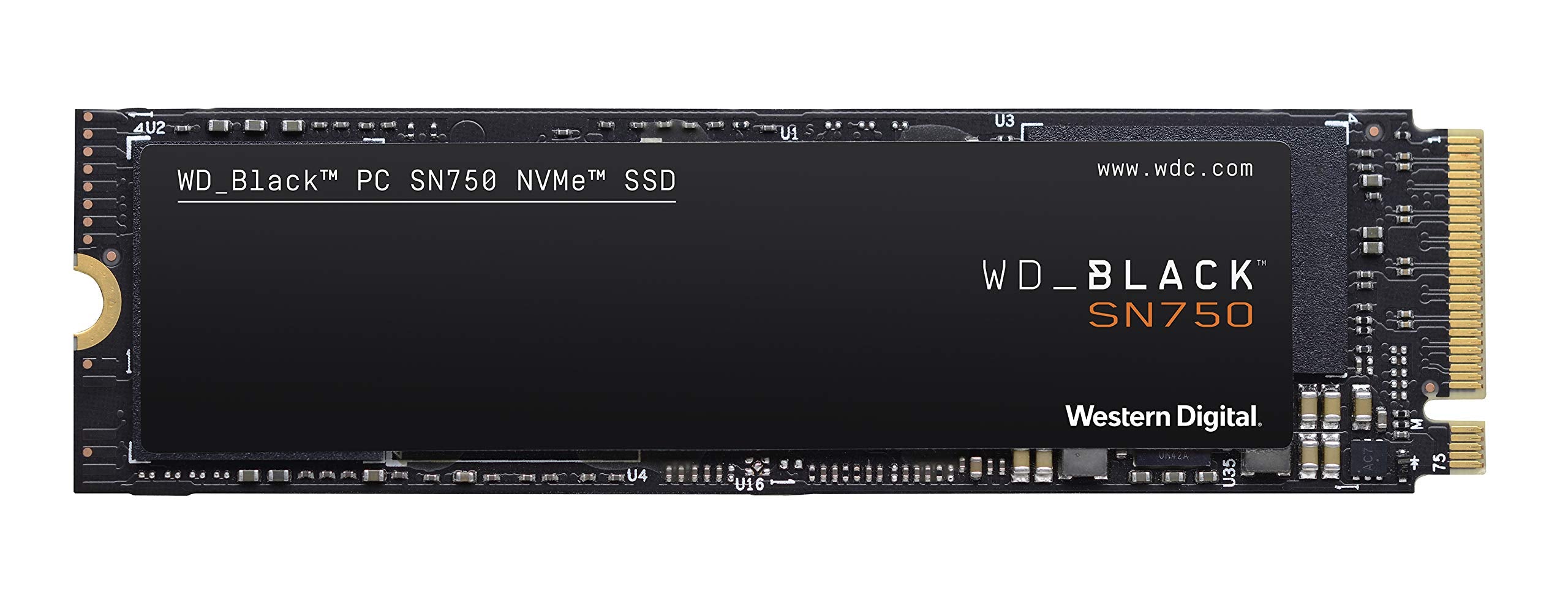 WD Black SN750 500GB  NVMe Internal Gaming SSD - Gen3 PCIe, M.2 2280, 3D NAND - WDS500G3X0C (Open Box, Like New)