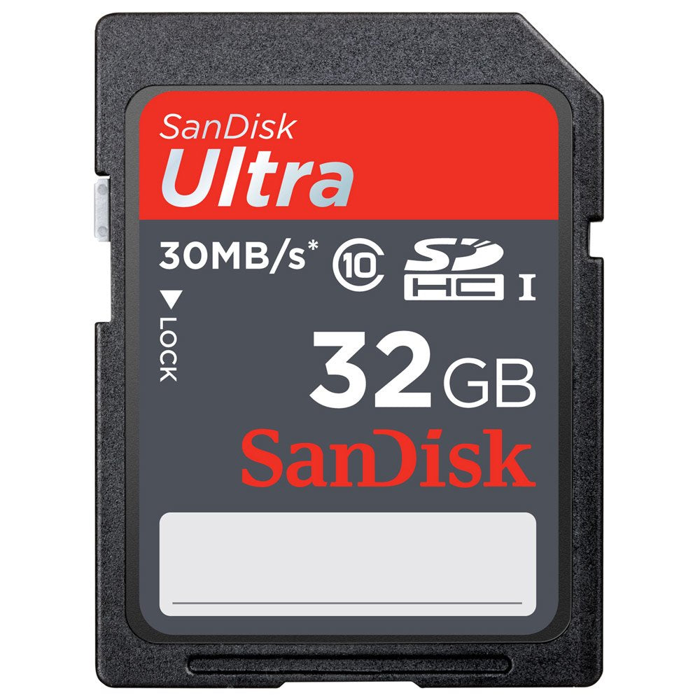 Sandisk 32GB ULTRA SDHC Card Class 10 (SDSDU-032G-A11)
