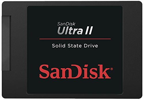 SanDisk Ultra II 250GB SATA III SSD - 2.5-Inch 7mm Height Solid State Drive - SDSSDHII-250G-G25