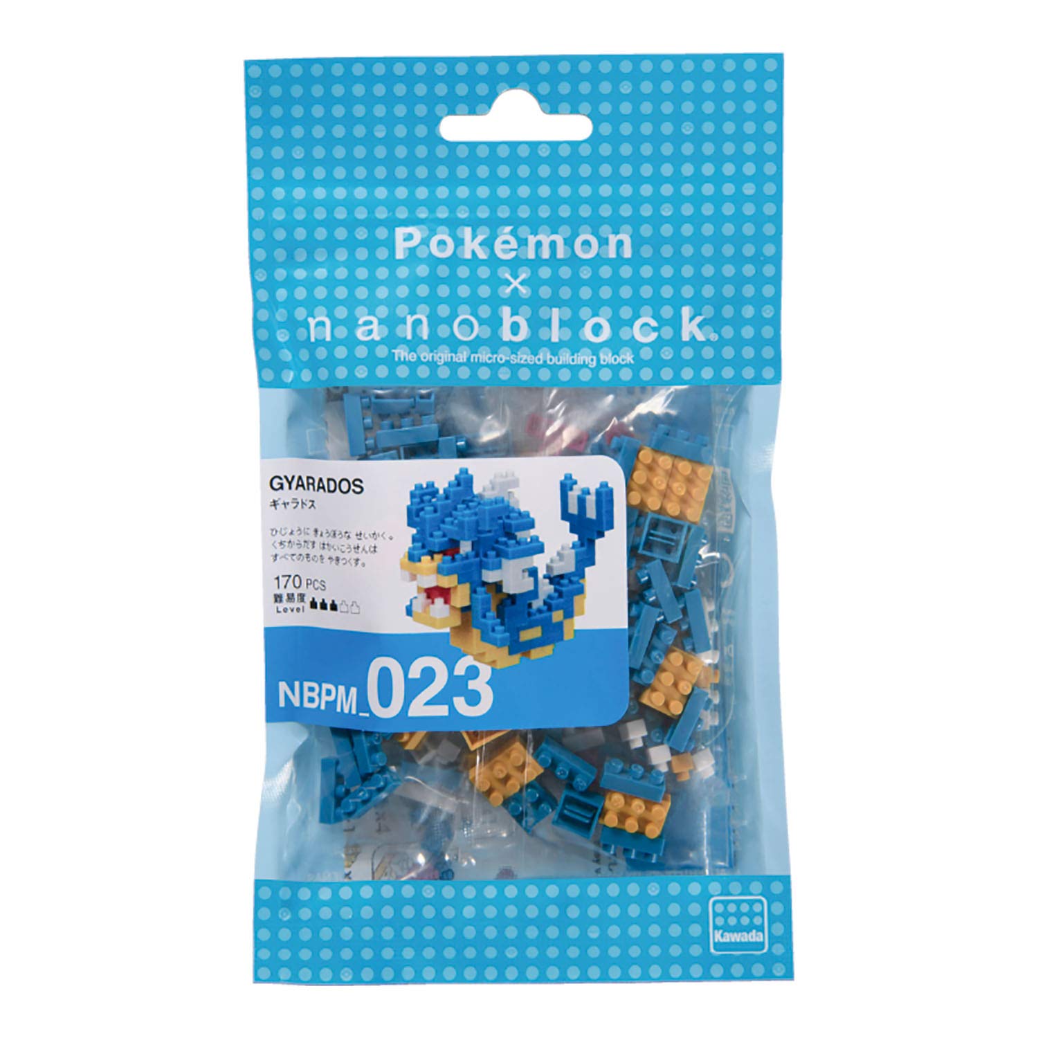 nanoblock Pokemon Gyarados Building Kit
