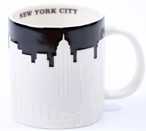 Starbucks Collector Relief Series New York Taxi Mug, 16 Oz
