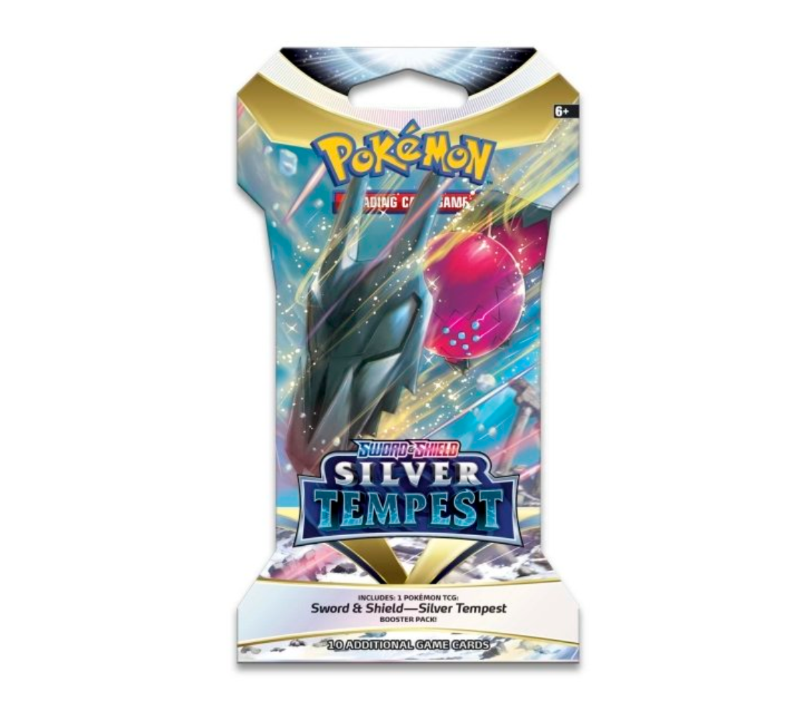 Pokemon Sword & Shield Silver Tempest Sleeved Booster | Regidrago