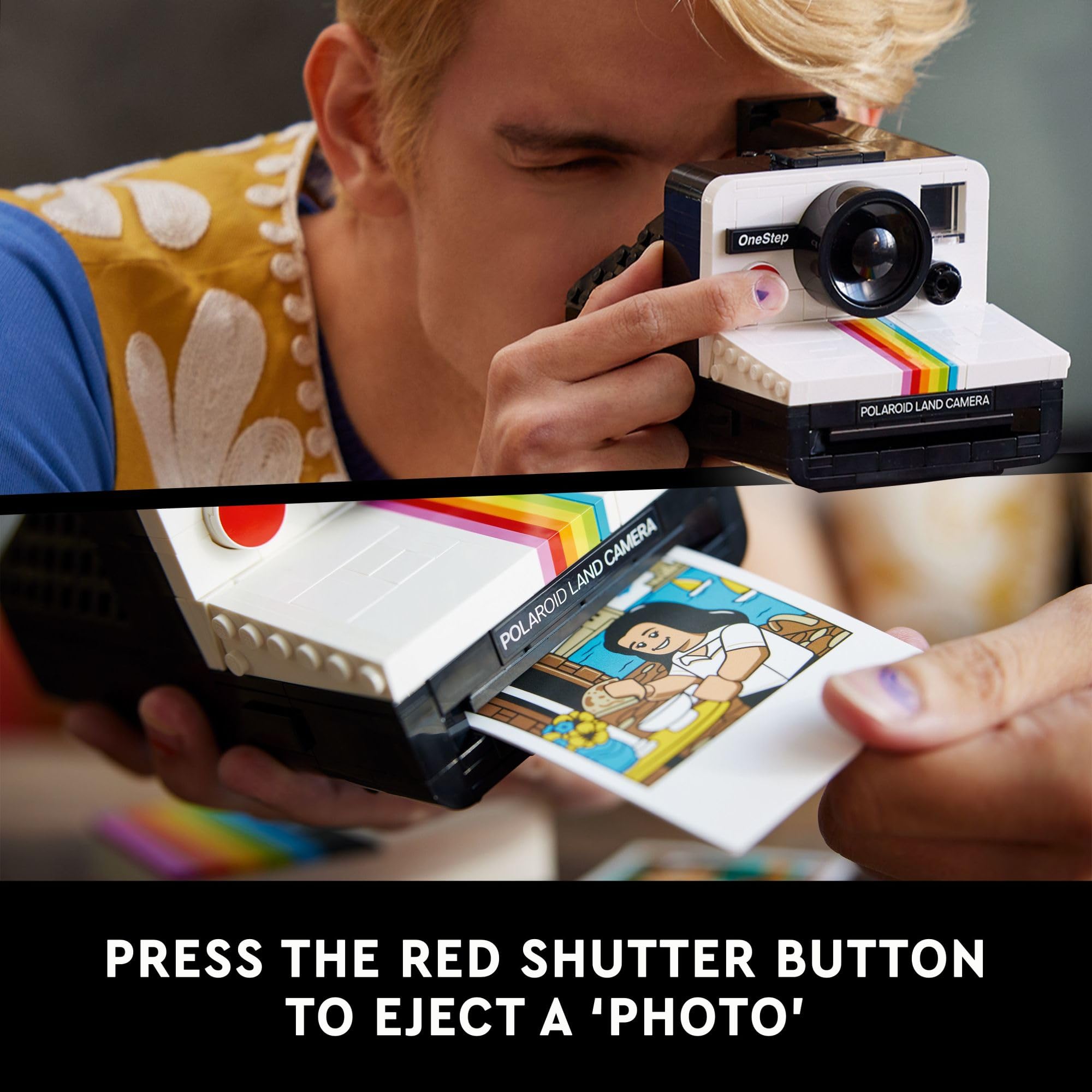 LEGO Ideas | Polaroid OneStep SX-70 Camera (21345)