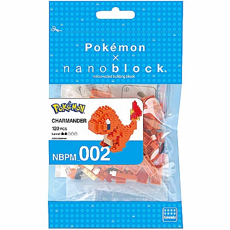 NanoBlock Pokemon Charmander Building Kit