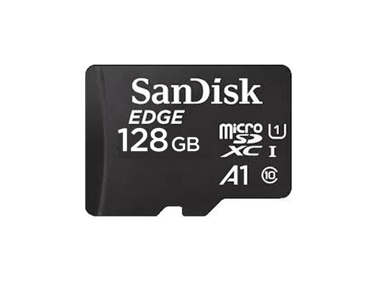 SanDisk EDGE 128GB Industrial microSDXC Card SDSDQAD-128G UHS-I U1 A1 High Endurance (non-retail package)