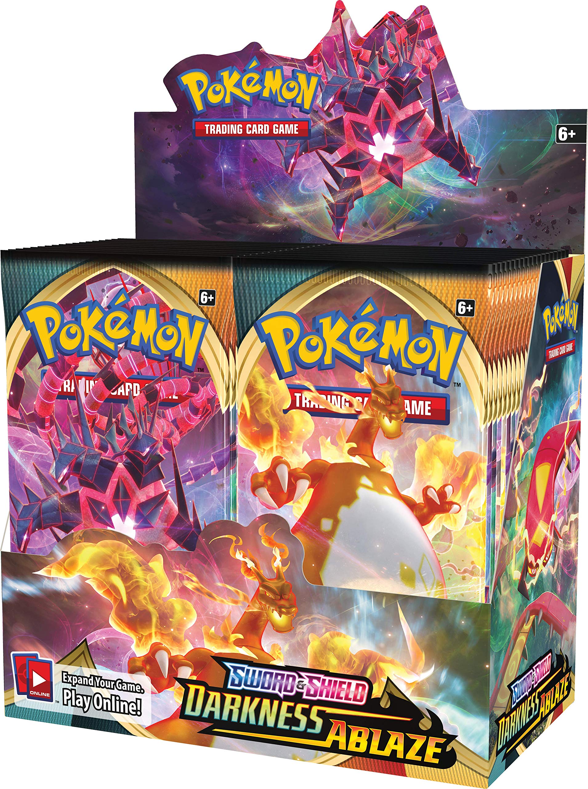 Pokémon TCG: Sword & Shield Darkness Ablaze Booster Box, 36 Packs (174-81712)