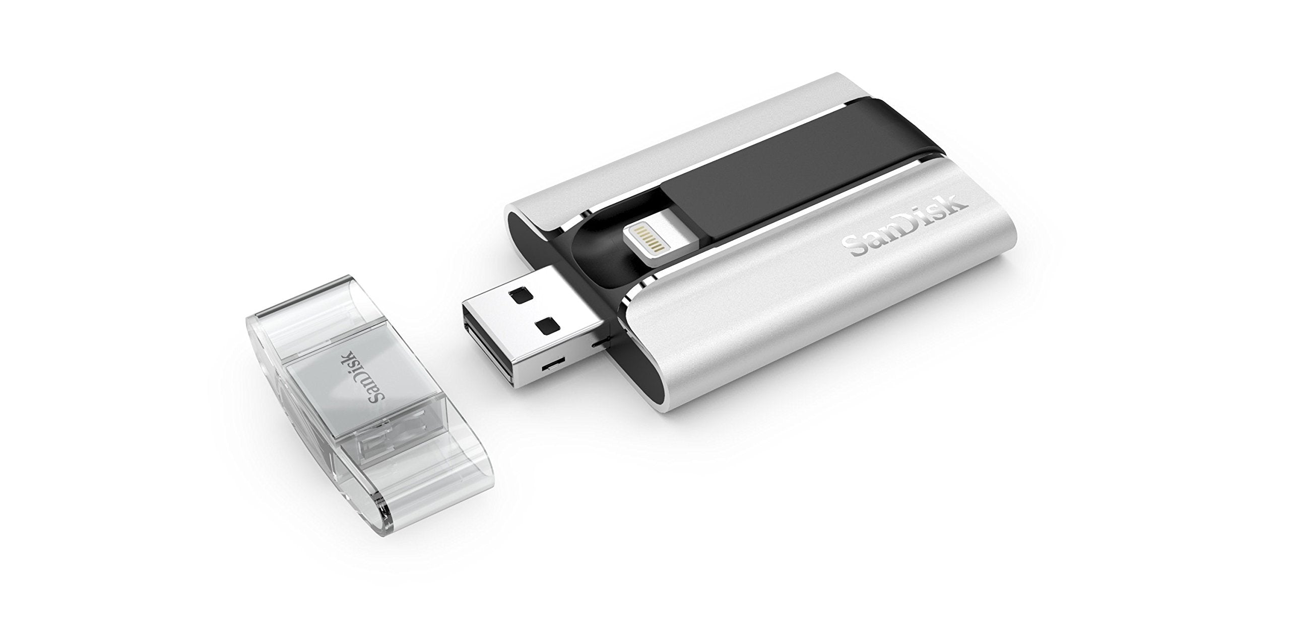 SanDisk iXpand 32GB USB 2.0 Mobile Flash Drive with Lightning connector For iPhones, iPads & Computers- SDIX-032G-G57 Old Version