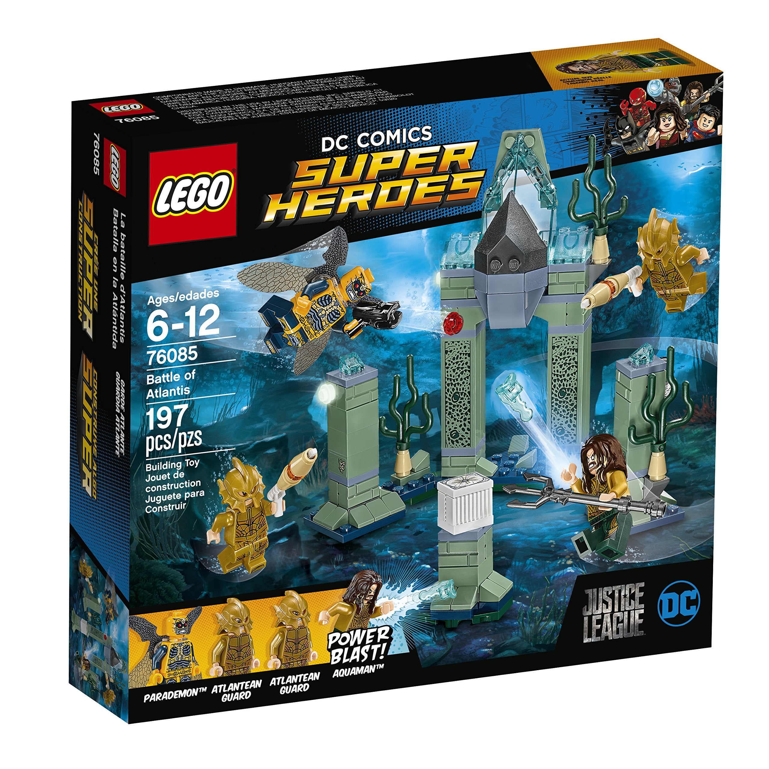 LEGO Super Heroes 76085 Battle of Atlantis (197 Piece) (Like New, Open Box)