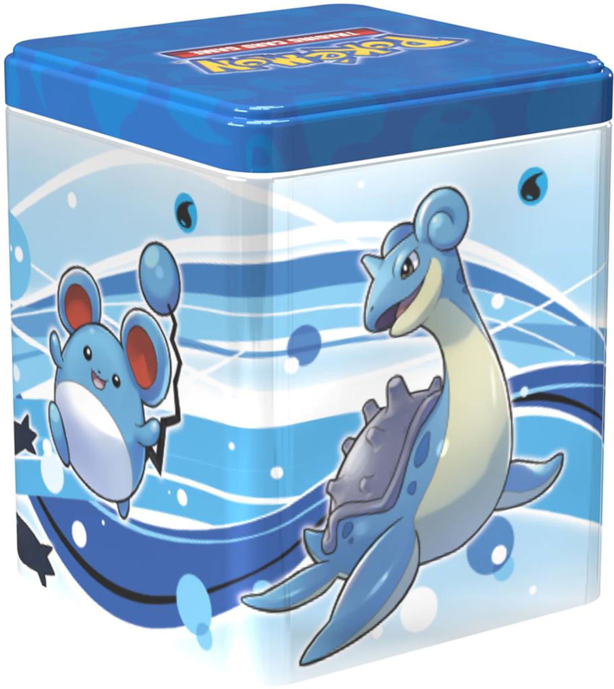 Pokemon Cards: Water Stacking Tin