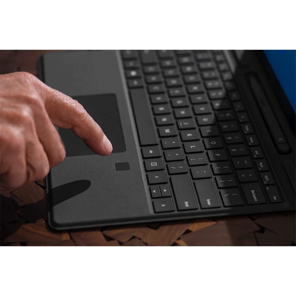Surface Pro Signature Keyboard with Fingerprint Reader – Black