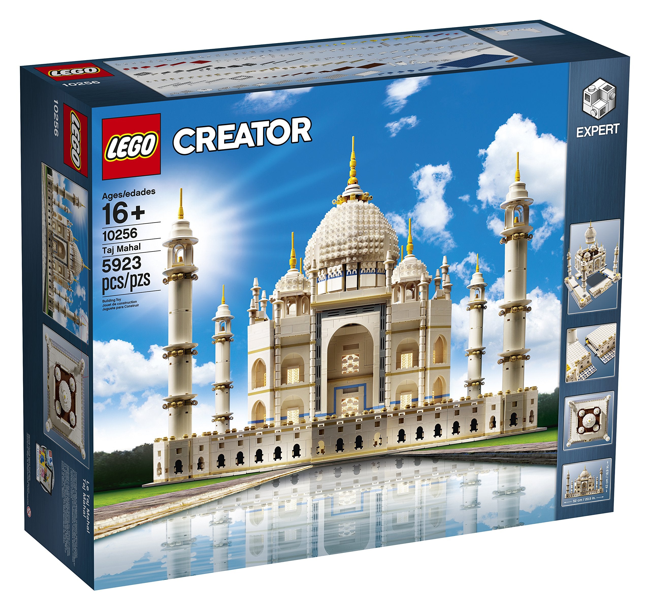 LEGO Creator Expert Taj Mahal 10256 Building Kit (5923 Piece)