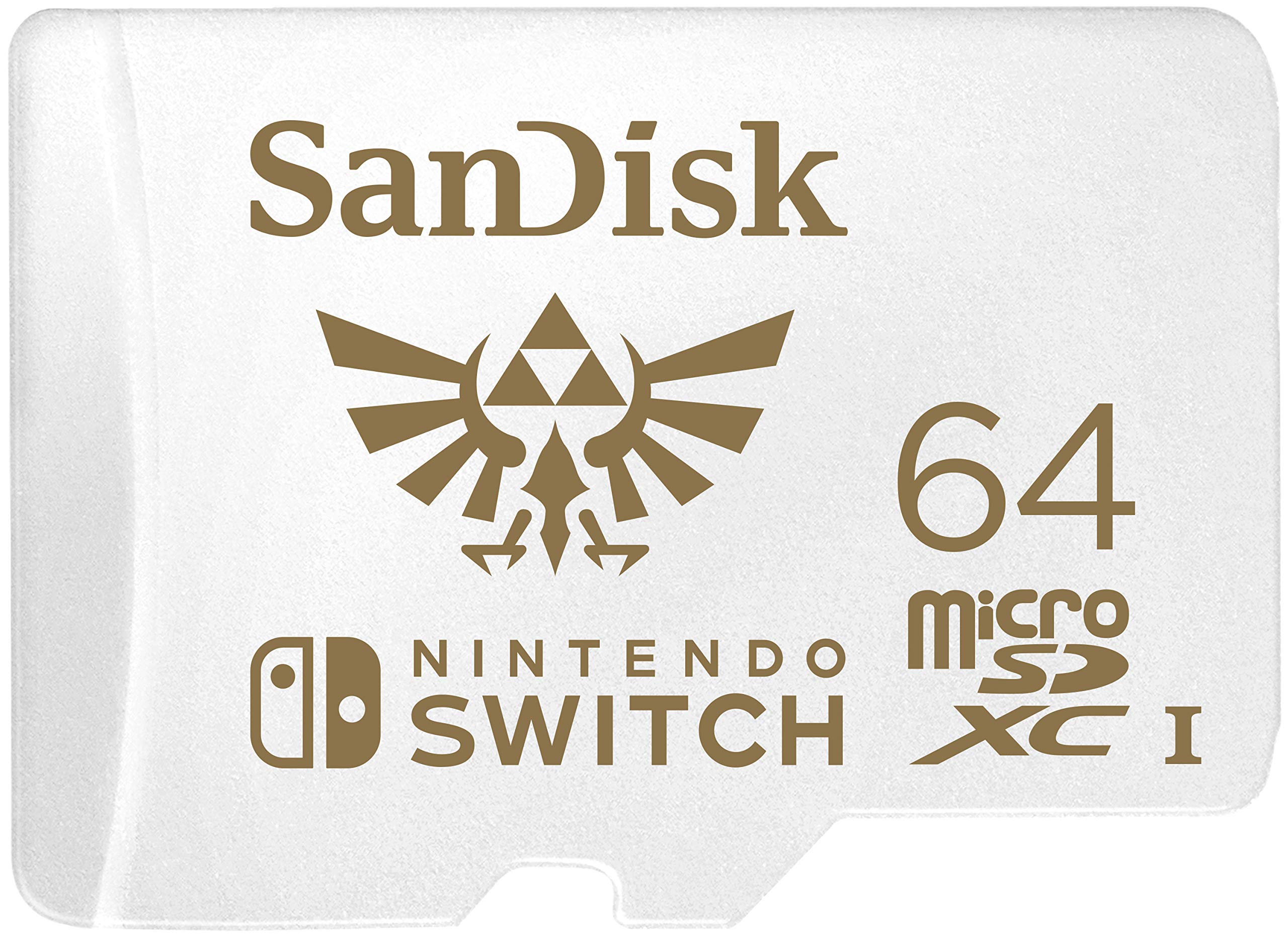 SanDisk 64GB MicroSDXC UHS-I Card for Nintendo Switch - SDSQXAT-064G-GNCZN