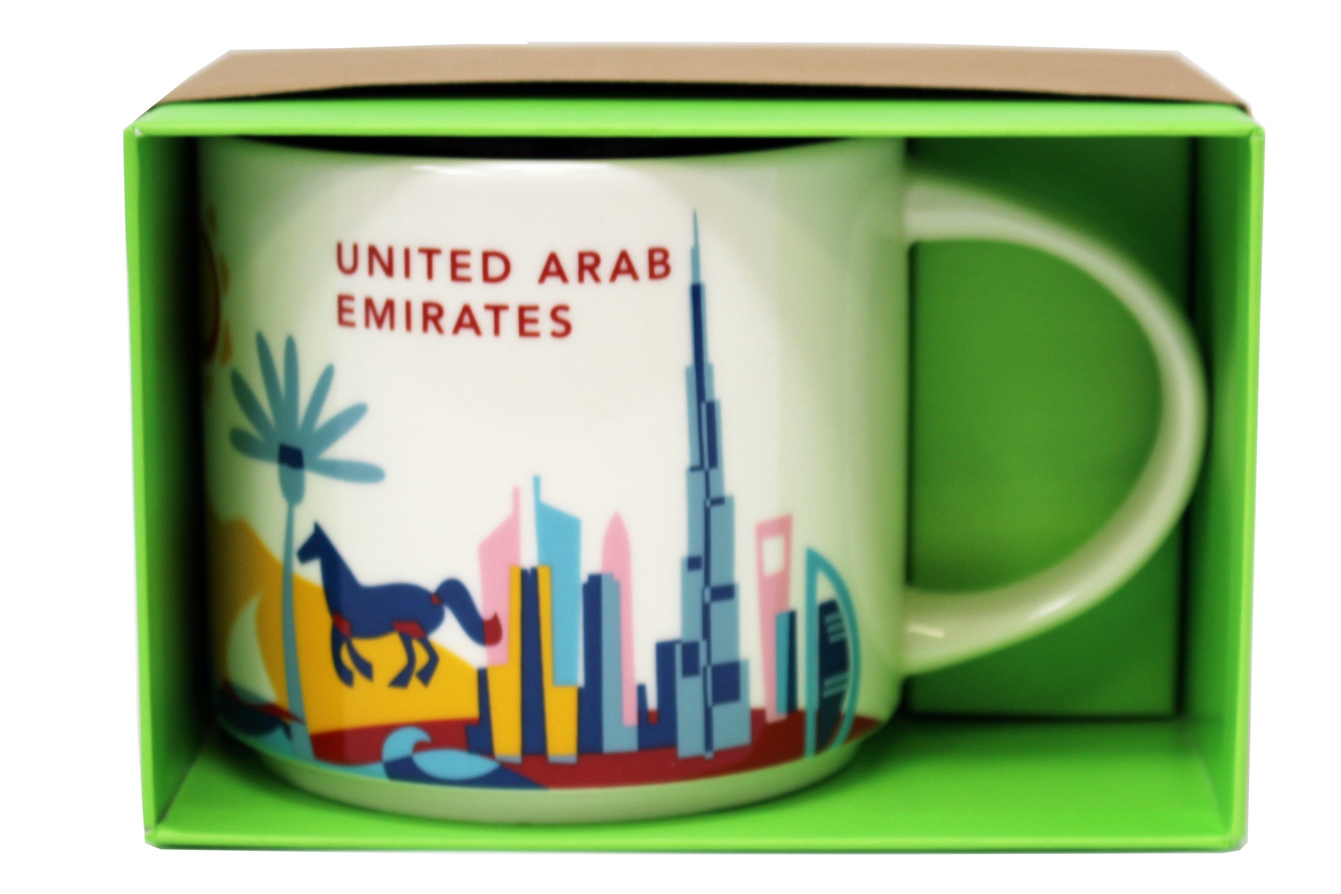 Starbucks You Are Here UAE (United Arab Emirates) Mug, 14 Oz
