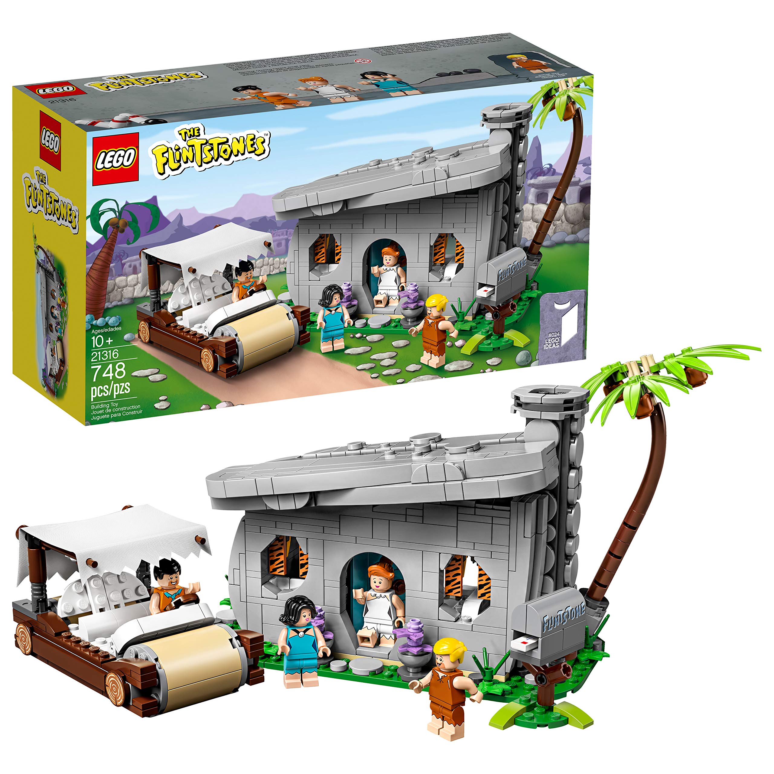 LEGO Ideas 21316 The Flintstones Building Kit (748Piece) (Like New, Open Box)