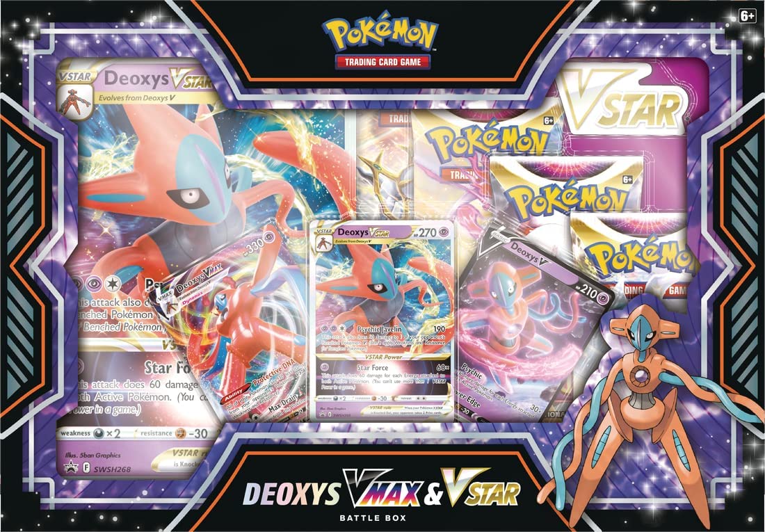 Pokemon TCG: Deoxys VMAX VSTAR Battle Box