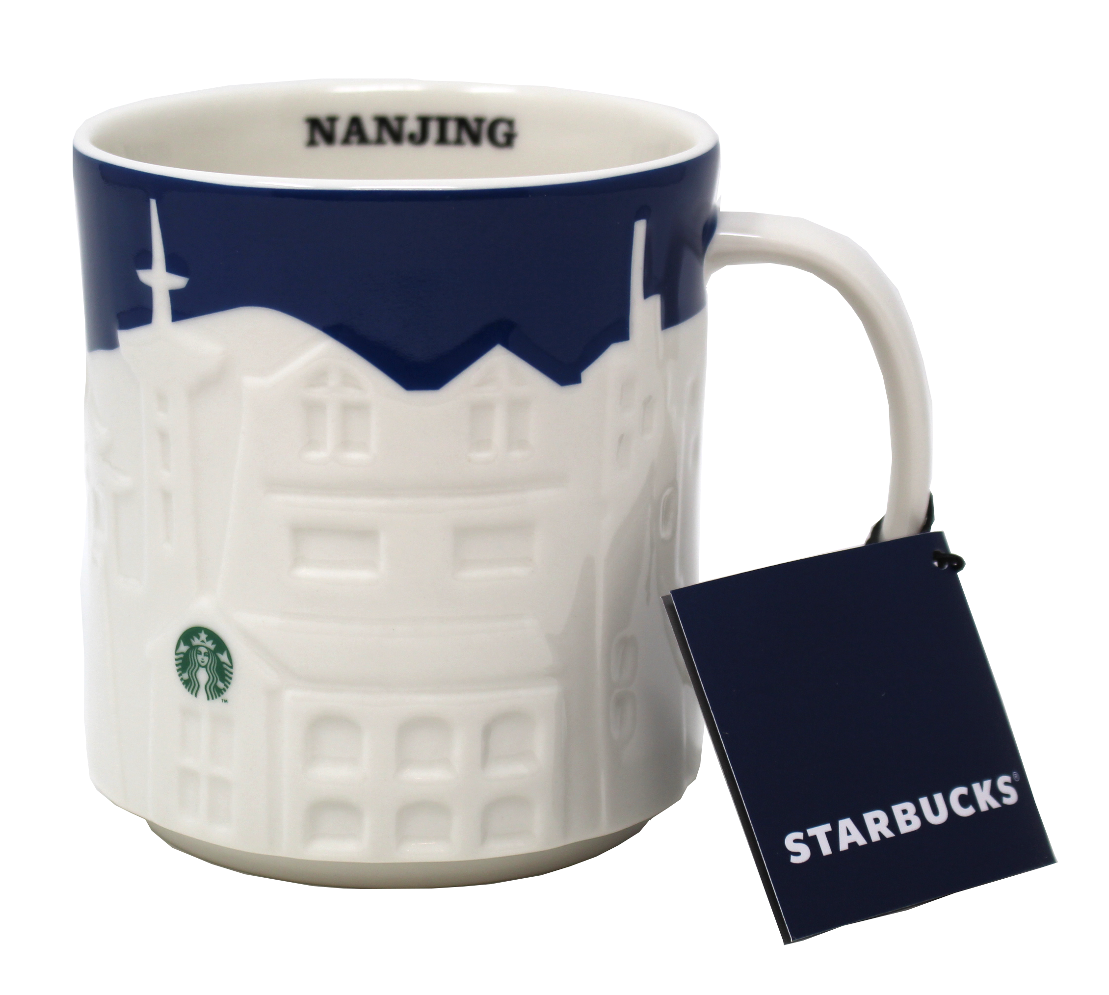 Starbucks Collector Relief Series Nanjing Ceramic Mug, 16 Oz